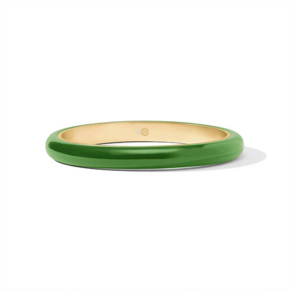 NEW JULIE VOS women's madison statement bangle in palmetto green